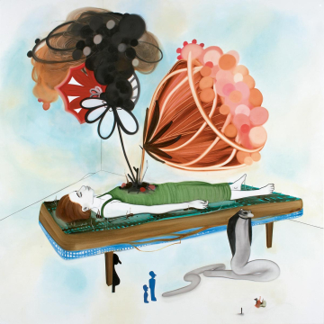 The dreams (saturday)
200 x 200 cm, oil on canvas, 2005