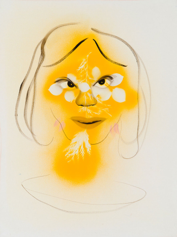 Human Child I
45x60 cm, spray and oil on canvas, 2020