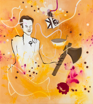 World´s cycle
170x190 cm, acrylics and oil on canvas, 2014