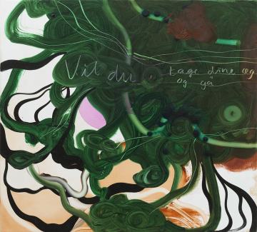 Will you take your eggs and go
50x55 cm, acrylic and oil on canvas, 2015