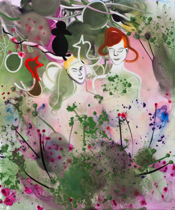 Dissolution
125 x 150 cm, acrylics and oil on canvas, 2012
