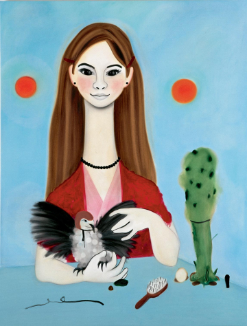 She had grown used to life as it was
125 x 95 cm, oil on canvas, 2004