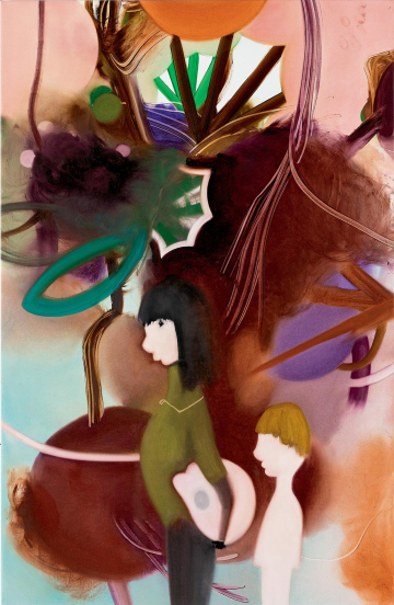 Forwards and backwards
100 x 65 cm, oil on canvas, 2008