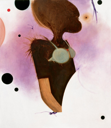 Sometimes she did not know who she was or where she was
105x95, oil on canvas, 2002