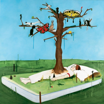 Dream / reality
204 x 204 cm, oil on canvas, 2003