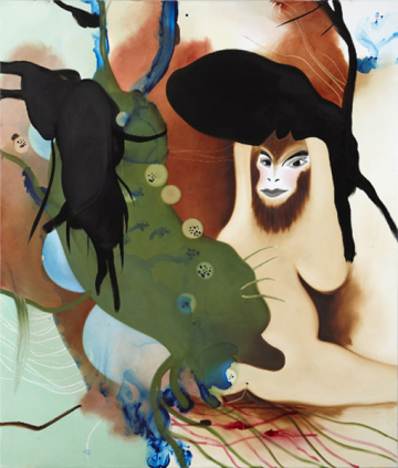 They were out to get her (the hole)
170 x 200 cm, acrylics and oil on canvas, 2009