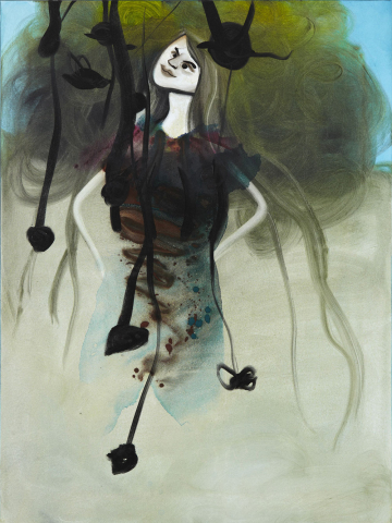 Evig perfektion
100 x 75 cm, akryl og olie på lærred, 2011